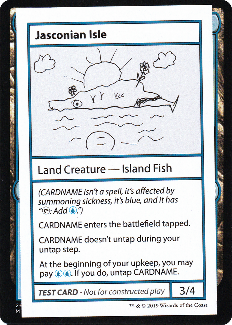 Jasconian Isle (No PW Symbol) [CMB1 - N/A]