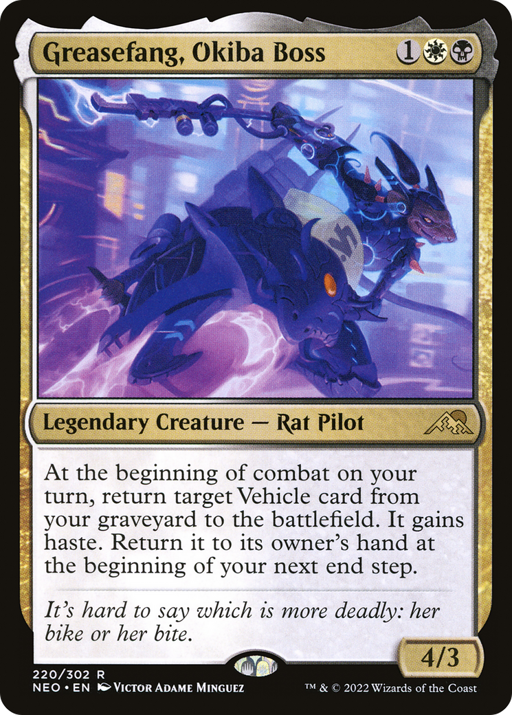 Greasefang, Okiba Boss [NEO - 220]