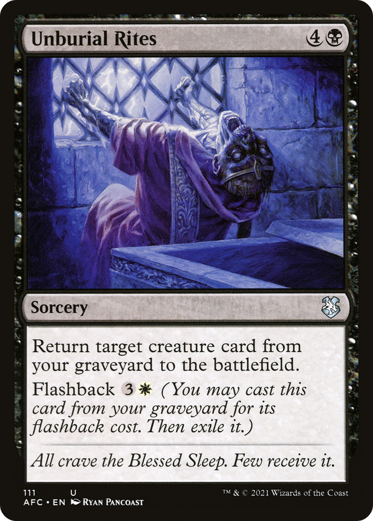 Unburial Rites [AFC - 111]