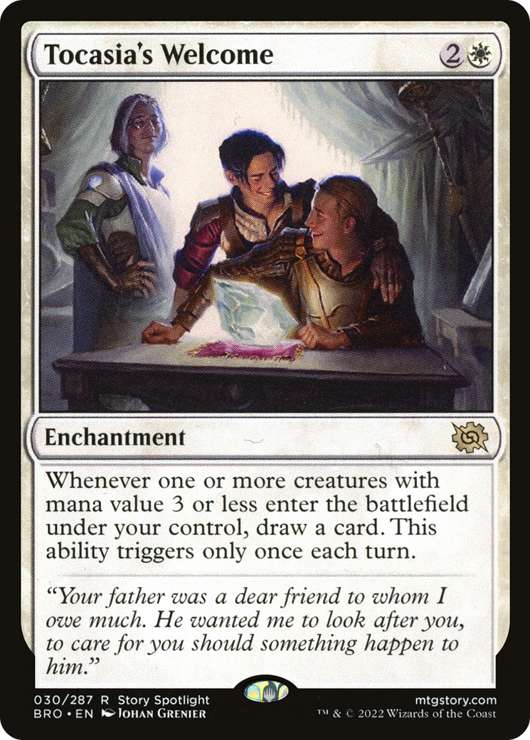 Tocasia's Welcome [BRO - 30]