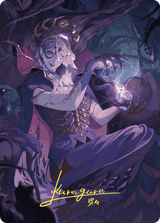 Necropotence // Necropotence (AWOE-080) - Wilds of Eldraine Art Series (Borderless)