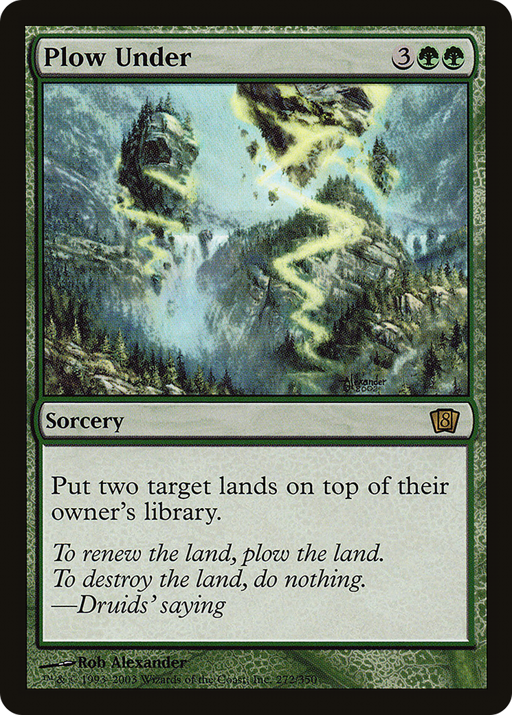 Plow Under [8ED - 272]