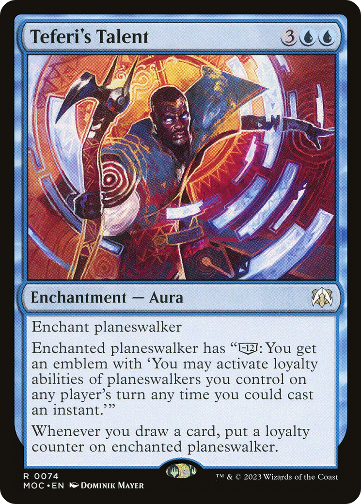 Teferi's Talent [MOC - 74]