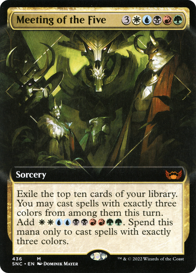 Meeting of the Five (Extended Art) [SNC - 436]