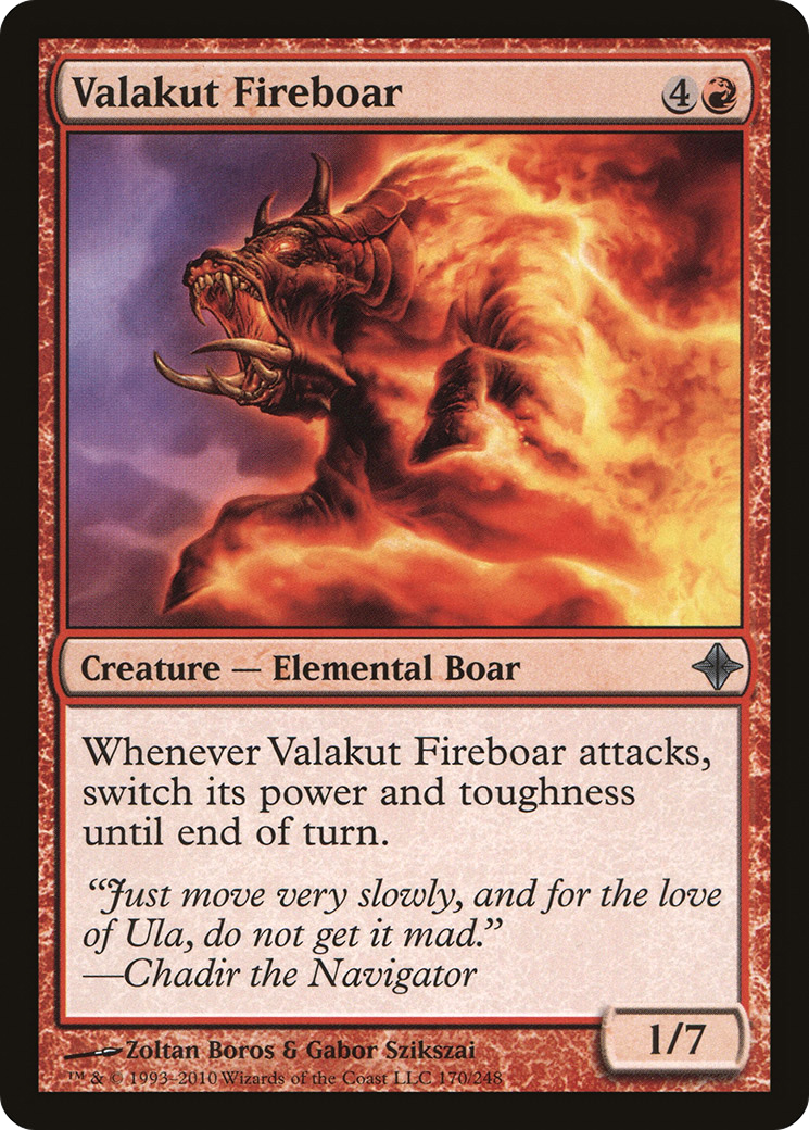 Valakut Fireboar [ROE - 170]