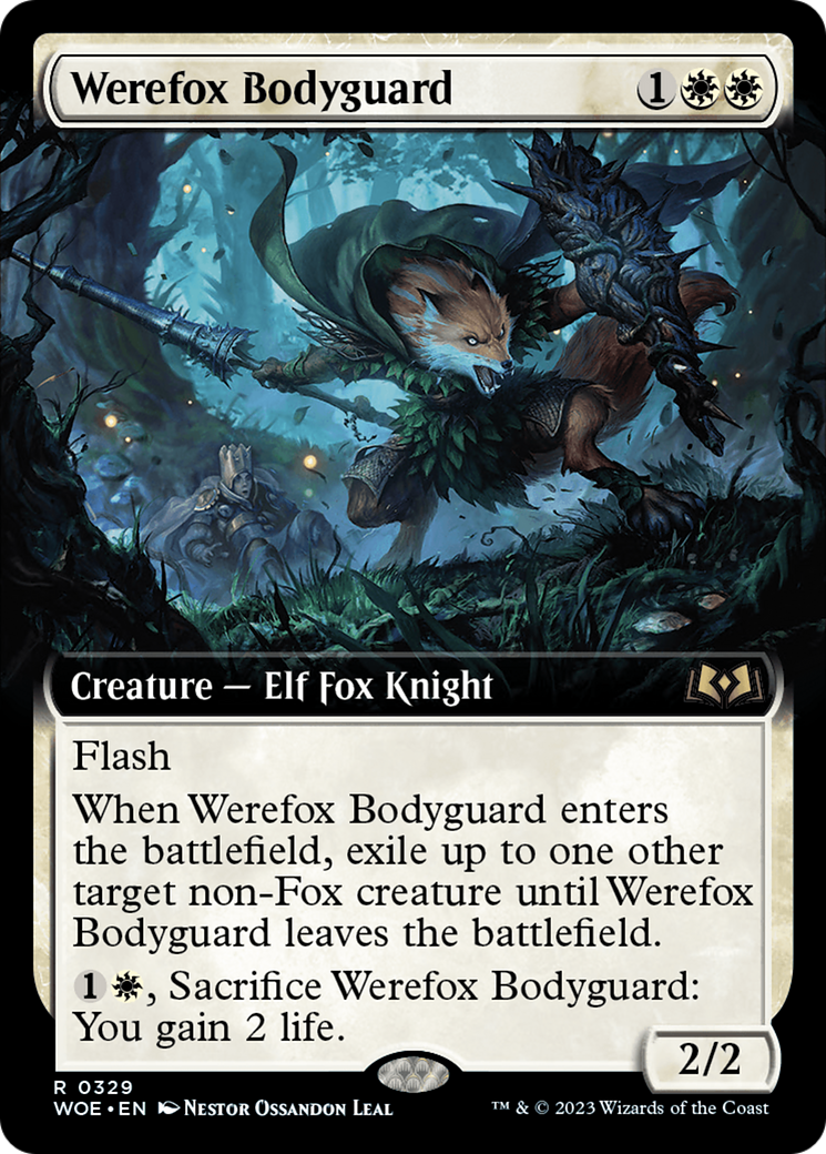Werefox Bodyguard (Extended Art) [WOE - 329]