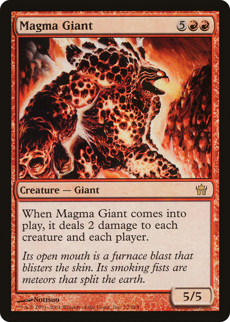 Magma Giant [5DN - 72]