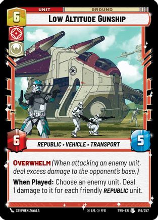 Low Altitude Gunship [TWI - 149/257]