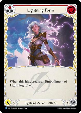 Lightning Form (Red) [ARA - ARA012]
