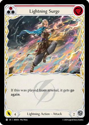 Lightning Surge (Red) [ARA - ARA013]