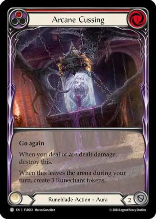 Arcane Cussing (Red) [FLR - FLR012]