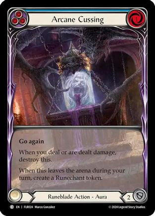 Arcane Cussing (Blue) [FLR - FLR024]