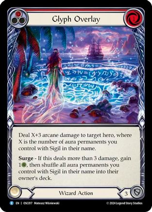 Glyph Overlay (Red) [OSC - OSC017]