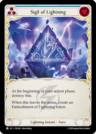 Sigil of Lightning [OSC - OSC026]