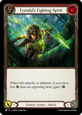Fyendal's Fighting Spirit (Red) [VER - VER010]