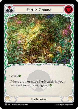 Fertile Ground (Red) [VER - VER016]