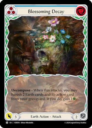 Blossoming Decay (Blue) [VER - VER019]