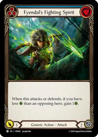 Fyendal's Fighting Spirit (Blue) [VER - VER021]