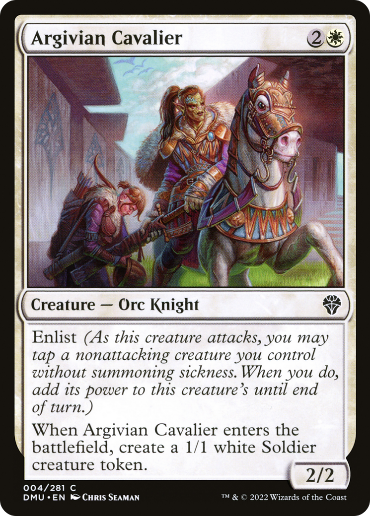Argivian Cavalier [DMU - 4]