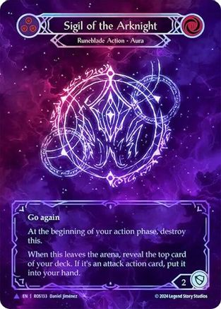 Sigil of the Arknight (Marvel) (ROS133) - Rosetta Cold Foil