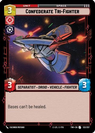 Confederate Tri-Fighter [TWI - 132/257]