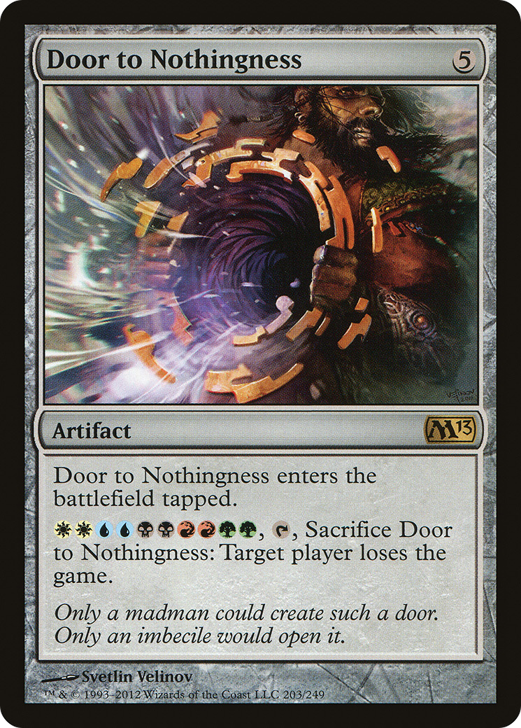 Door to Nothingness [M13 - 203]