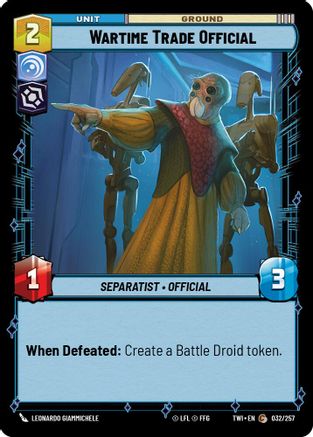 Wartime Trade Official [TWI - 032/257]