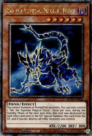 Ido the Supreme Magical Force (Quarter Century Secret Rare) [MP24-EN026]
