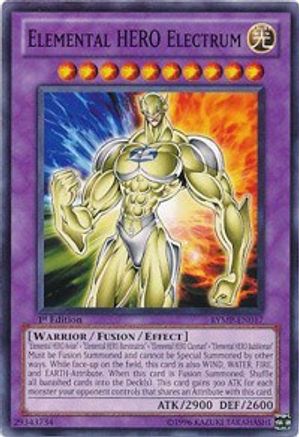 Elemental HERO Electrum (RYMP-EN017) - Ra Yellow Mega Pack 1st Edition