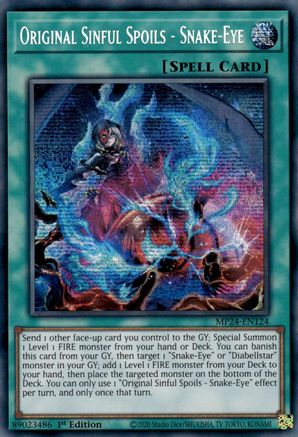 Original Sinful Spoils - Snake-Eye [MP24-EN124]