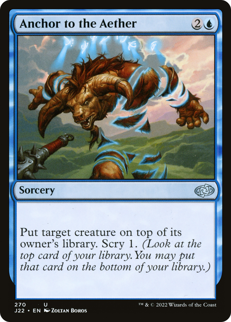 Anchor to the Aether [J22 - 270]