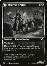 Mourning Patrol (DBL-028) - Innistrad: Double Feature: (Double Faced Transform)