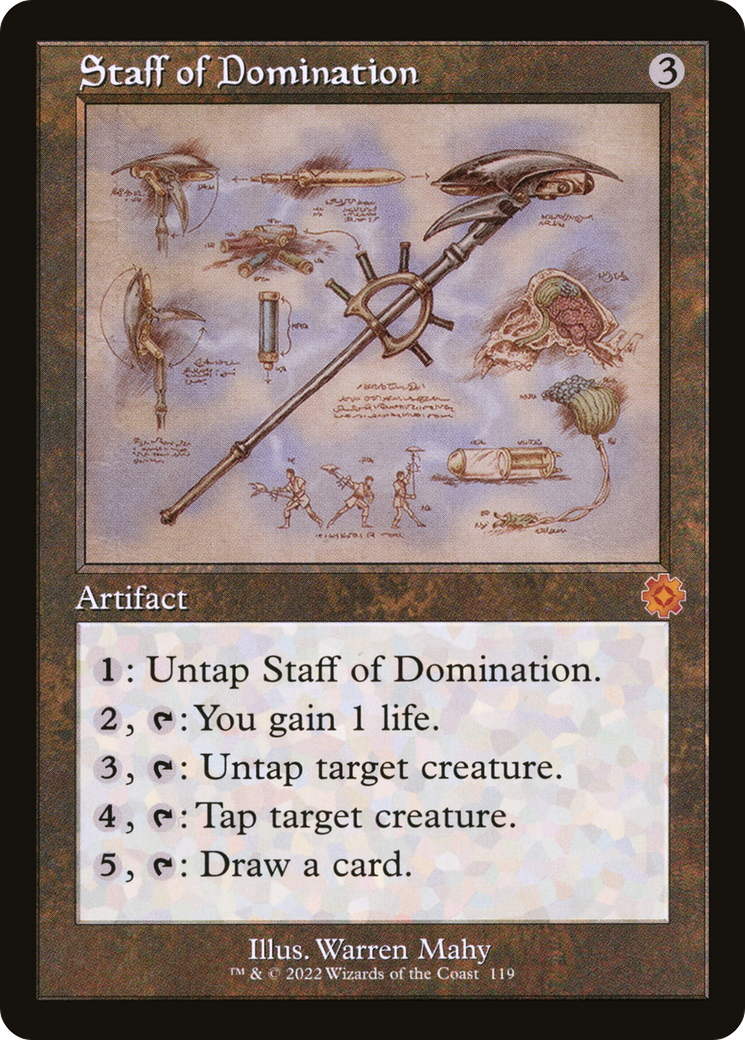 Staff of Domination (Schematic) [BRR - 119]