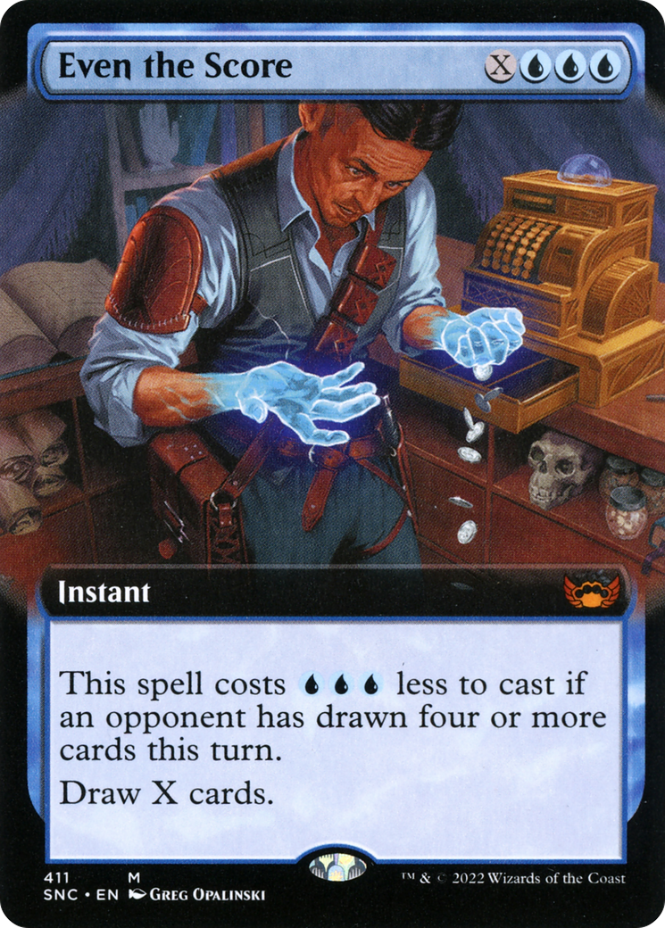 Even the Score (Extended Art) [SNC - 411]