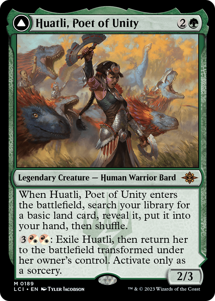 Huatli, Poet of Unity [LCI - 189]