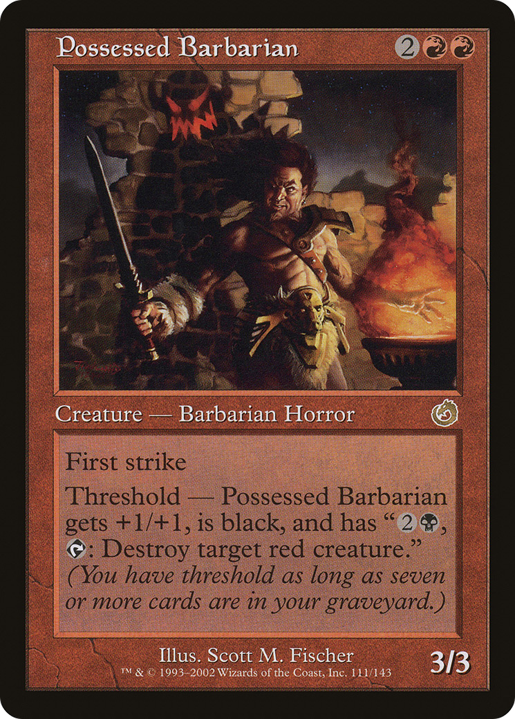 Possessed Barbarian [TOR - 111]
