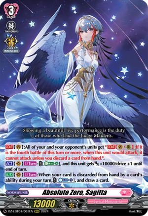 Absolute Zero, Sagitta (DZ-LBT01/001EN) - DZ-LBT01: Lyrical Monasterio Sparkling Stars!