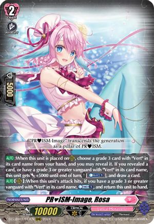 PRISM-Image, Rosa (DZ-LBT01/017EN) - DZ-LBT01: Lyrical Monasterio Sparkling Stars!