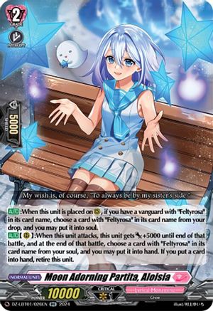 Moon Adorning Partita, Aloisia (DZ-LBT01/026EN) - DZ-LBT01: Lyrical Monasterio Sparkling Stars!