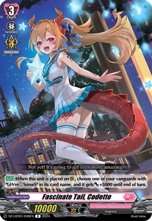 Fascinate Tail, Codette (DZ-LBT01/049EN) - DZ-LBT01: Lyrical Monasterio Sparkling Stars!