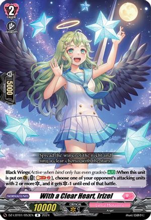 With a Clear Heart, Irizel (DZ-LBT01/053EN) - DZ-LBT01: Lyrical Monasterio Sparkling Stars!