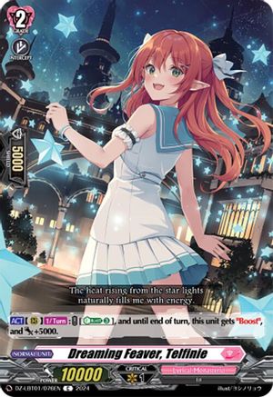 Dreaming Feaver, Telfinie (DZ-LBT01/076EN) - DZ-LBT01: Lyrical Monasterio Sparkling Stars!