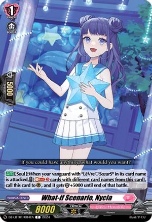 What-if Scenario, Nycia (DZ-LBT01/084EN) - DZ-LBT01: Lyrical Monasterio Sparkling Stars!