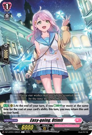 Easy-going, Otimii (DZ-LBT01/085EN) - DZ-LBT01: Lyrical Monasterio Sparkling Stars!