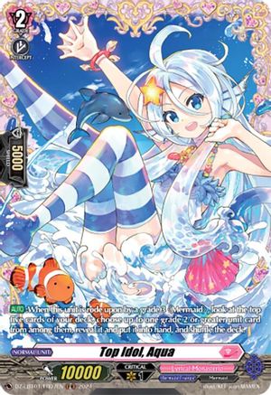 Top Idol, Aqua (FR) (DZ-LBT01/FR07EN) - DZ-LBT01: Lyrical Monasterio Sparkling Stars!