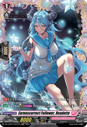 Earnescorrect Follower, Readetta (FR) [DZ-LBT01 - DZ-LBT01/FR13EN]