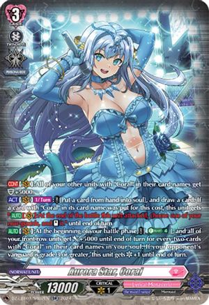 Aurora Star, Coral (SR) (DZ-LBT01/SR02EN) - DZ-LBT01: Lyrical Monasterio Sparkling Stars!