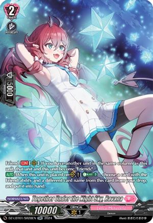 Together Under the Night Sky, Ravana (SR) (DZ-LBT01/SR28EN) - DZ-LBT01: Lyrical Monasterio Sparkling Stars!