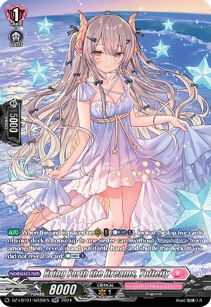 Bring Forth the Dreams, Tolteily (SR) (DZ-LBT01/SR39EN) - DZ-LBT01: Lyrical Monasterio Sparkling Stars!