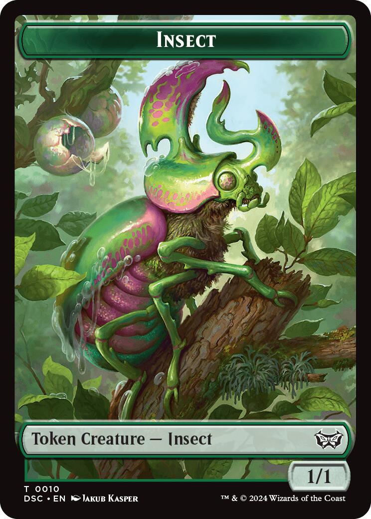 Insect (0010) // Manifest Double-Sided Token [DSC - 10 // 18]